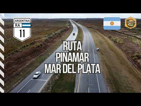🇦🇷 Route 11 by car 🚘 The coastal road that connects Partido de la Costa with Mar del Plata ✅