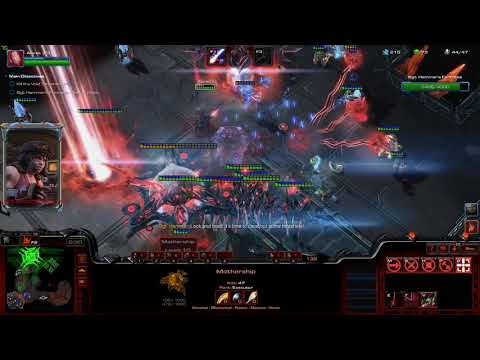 Starcraft LotV Co-op - Void Thrashing Solo Speedrun in 9:17 (Alarak P3, Brutal)
