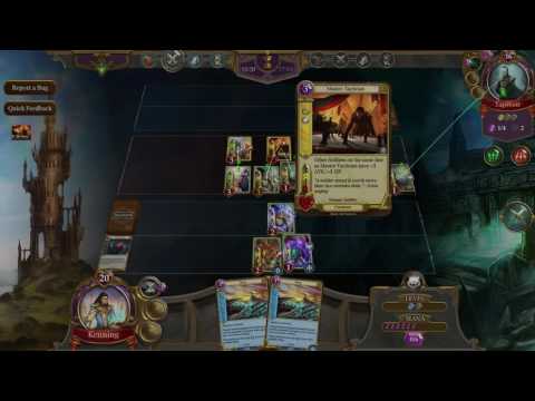 Spellweaver TCG - Wisdom/Corruption [Budget Deck - Gameplay Part 1]