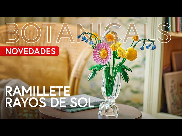 Vídeo relacionado con LEGO Botanicals Ramillete Rayos de Sol - Ramo de Flores Artificiales con Margaritas y Tulipanes de Juguete - Decoración de Escritorio - Regalo para Niñas de 9+ Años, Adolescentes y Mujeres 10347