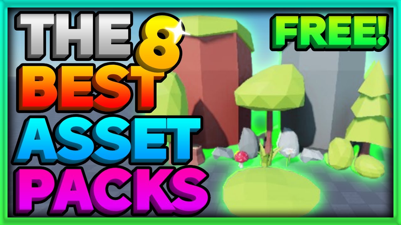 The 8 BEST Free Asset Packs For Roblox Studio! 🔥🌲
