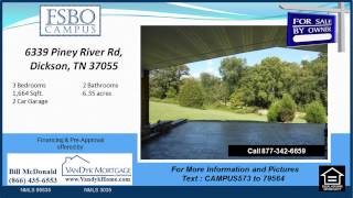 preview picture of video '6339 Piney River Road Dickson TN 37055'