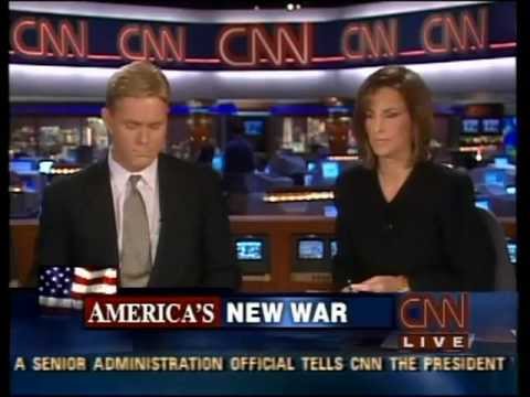 CNN 9/11 LIVE TV Coverage (9/16/01) 2:00 A.M - 2:15 A.M