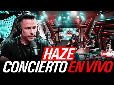 HAZE: Concierto En Vivo 2023 ¡Se tira 3 Temas LEGENDARIOS! | AC RADIO SHOW