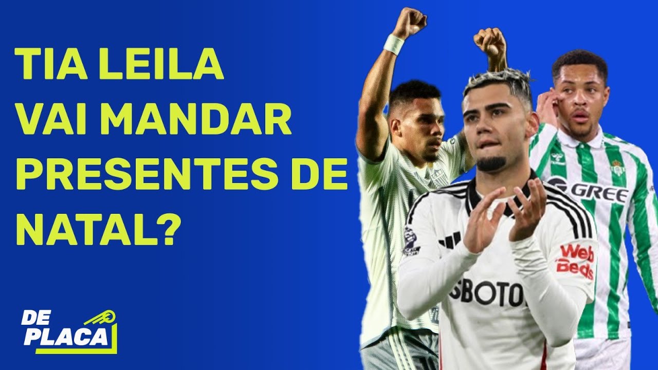 ANDREAS PEREIRA E VÍTOR ROQUE NO PALMEIRAS? OSCAR PERTO DO SÃO PAULO | De Placa 23/12/24