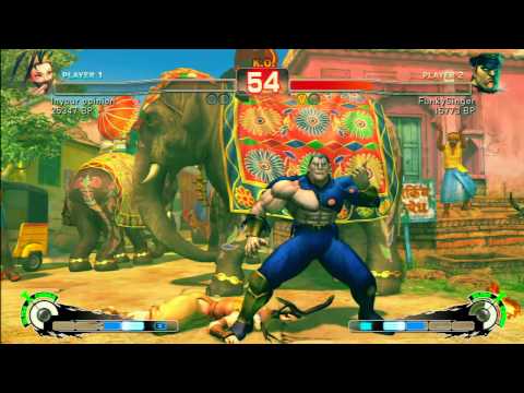 SSF4 Rank Match  Inyour opinion (IB)  vs  FunkySinger (DI)