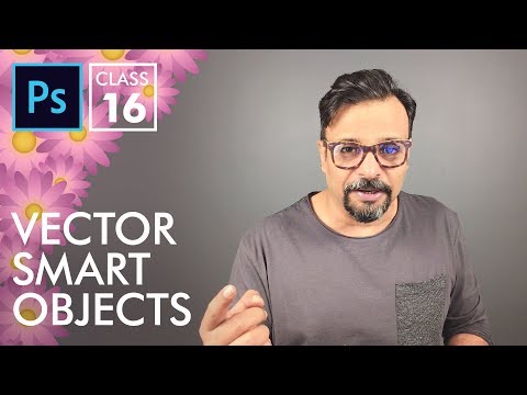 Vector Smart Objects Adobe Photoshop for Beginners Class 16 Urdu Hindi