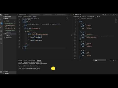 GET request in JSON server
