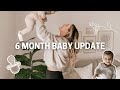 6 MONTH OLD BABY POSTPARTUM UPDATE Sleeping Through The Night My Weight Loss Low Milk Supply