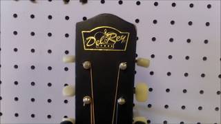 Video thumbnail for A look at the Teisco Del Rey G100 Parlor Acoustic 1960's Made in Japan by JandW Music