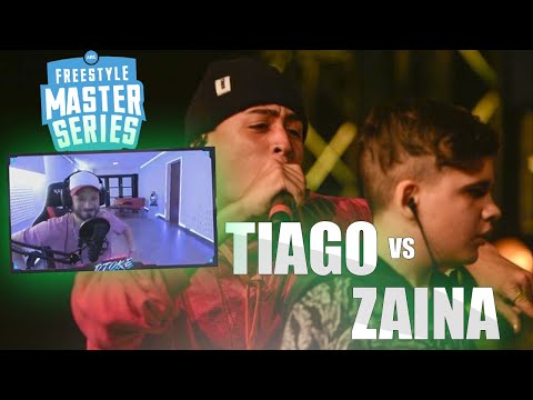 DTOKE REACTS TO TIAGO VS ZAINA | FMS ARGENTINA DAY 2