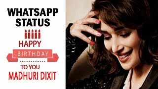 Madhuri Dixit | Age | Birthday Wishes | Whatsapp Status Video | जन्मदिन मुबारक माधुरी दीक्षित 2019