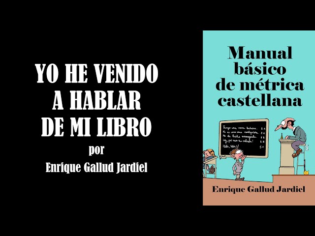 Vídeo relacionado con Manual básico de métrica castellana