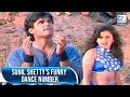 Suniel Shetty's Funny Dance Sequence From The Sets Of Shastra | Flashback Video