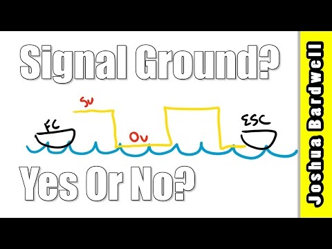 ESC Signal Ground: Yes or No? | WHY THE ANSWER IS YES