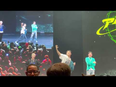 P1Harmony- cheering competition + pink  sweat$ sing along | Chicago 2023 P1oneer Tour