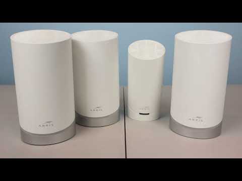 ARRIS Surfboard mAX W121 Tri-Band Mesh WiFi 6 System, AX6600 Speeds up to 6.6 Gbps, Coverage 5,500 sq ft, Alexa Support video review thumbnail