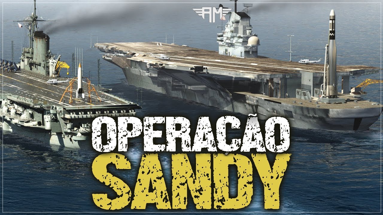 OPERAÇÃO SANDY: QUANDO OS AMERICANOS LANÇARAM FOGUETES V2 A PARTIR DE PORTA-AVIÕES