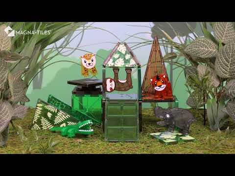 Slide 6 - *Magna-Tiles Jungle Set, 25 Pieces (video)