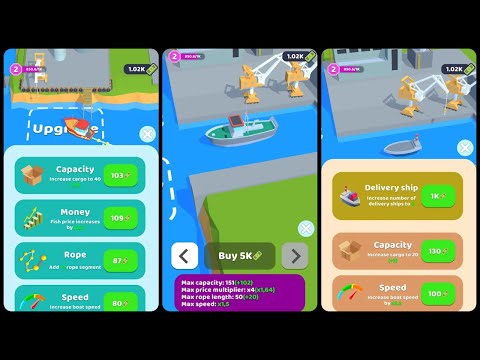 Circle the Fish Gameplay Android - YouTube