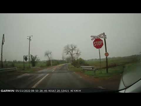 DRIVE #2265: Jimbolia-Sânnicolau Mare (Romania) (timelapse 4x) *Read Description*