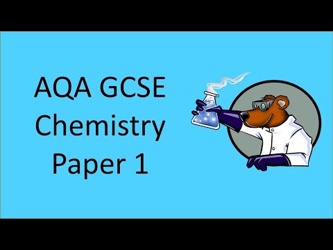 The whole of AQA GCSE Chemistry Paper 1 in under 70 minutes - Monday May 19th 2025