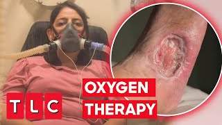 Dr. Emma Heals A Leg Ulcer With An Oxygen Chamber! | The Bad Skin Clinic