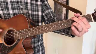 Desperado The Eagles on Acoustic Guitar Strumming Lesson Cover Song How To Play Tutorial