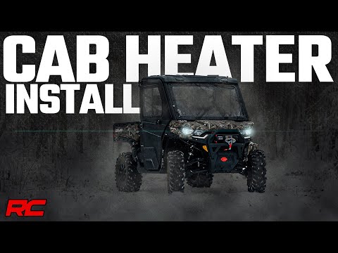 Universal UTV Heater Install