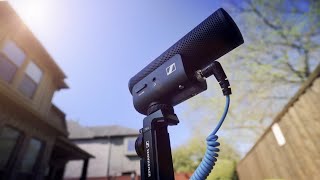 Video thumbnail for The BEST Small Shotgun Mic for iPhones? | Sennheiser MKE 400 by iPhoneographers