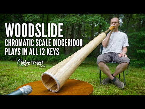 WoodSlide: All 12 keys in one didgeridoo that you can record and perform with