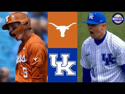 #2 Texas vs Kentucky (Crazy Game!) | G2 | 2025 College Baseball Highlights