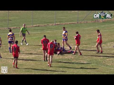 2017 CRRL Round 9 Reserve Grade Highlights Woden Valley Rams v Gungahlin Bulls