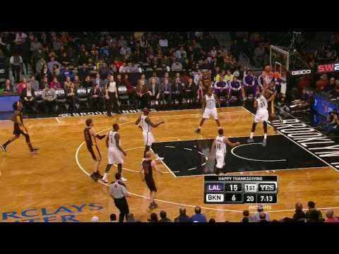 Wesley Johnson's Reverse Facial Jam on Paul Pierce