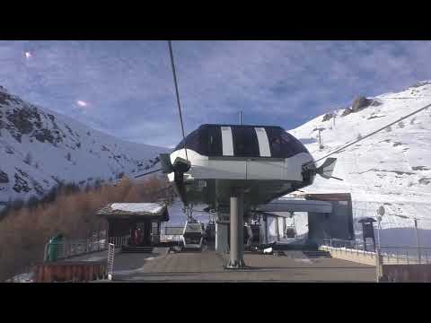 (28/12/2022) Risalita integrale cabinovia Leitner "Fraiteve" - Sestrière (TO)