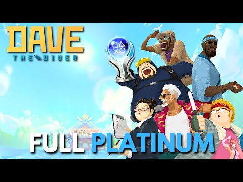 Dave the Diver (+Dredge DLC) - Full Game 100% Platinum Longplay PS5 Walkthrough - No Commentary