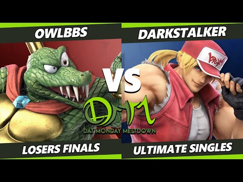 DAT Monday Meltdown 229 Losers Finals - OwlBBs (K Rool) Vs. Darkstalker (Terry) SSBU Ultimate