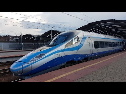 Z Warszawy do Katowic na pokładzie EIP / From Warsaw to Katowice by EIP train