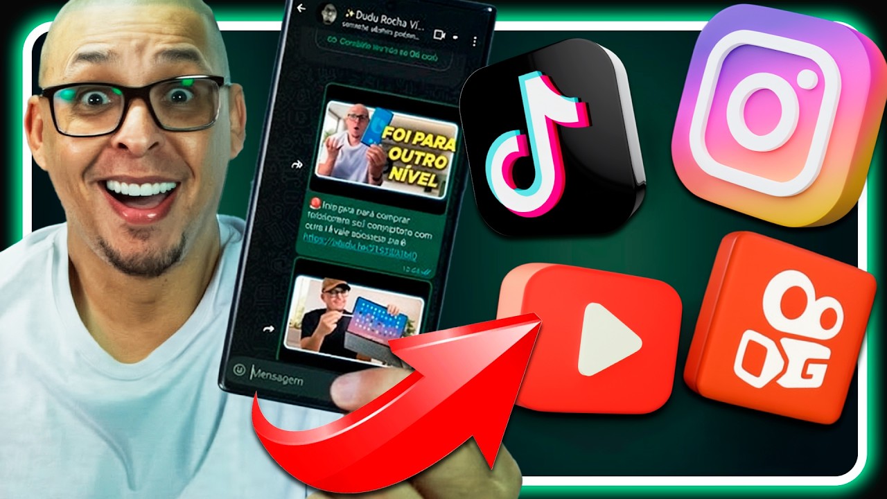 Burle o algoritimo. Envie seu conteúdo direto no whatsapp do seu seguidor😱