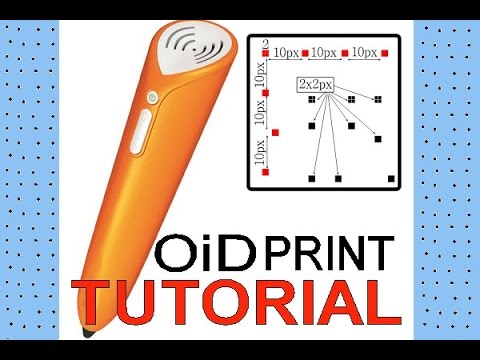 TUTORIAL - print your own tiptoi / TING game - print your own Audible book - print OIDs