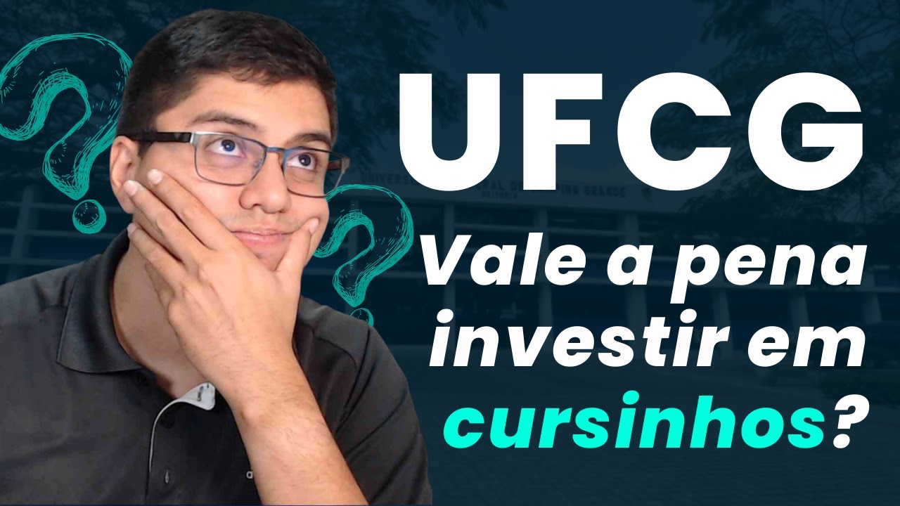 Como estudar para concurso UFCG - análise e opinião SINCERA sobre cursinhos