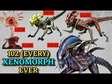 102 (Every) Xenomorphs That Appeared in Movies, Comics, Novels And Games - Mega List Of Xenomorphs!