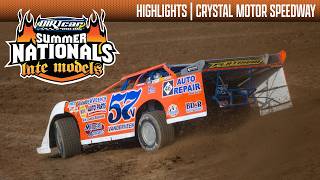 DIRTcar Summer Nationals Late Models | Crystal Motor Speedway | July 10, 2026 | HIGHLIGHTS