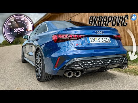 NEW! Audi S3 Facelift (333hp)| 0-262 km/h acceleration🏁 & Akrapovic SOUND🔥