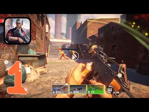 Zombie State: Rogue-like FPS Gameplay Walkthrough Part 1 Tutorial (Android, iOS)