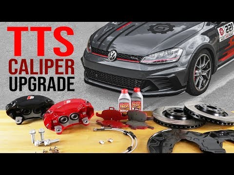 TTS Brake Calipers on MK7 | MK7.5 GTI, Golf R and MQB Audi S3