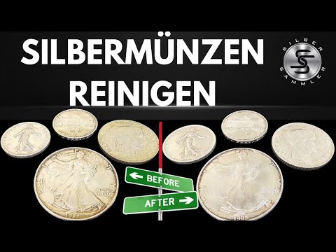 Silbermünzen richtig reinigen: Schritt-für-Schritt Anleitung mit Münzbad