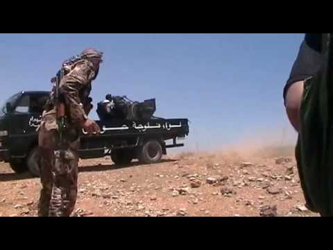 استهداف مقرات النظام في المخافر الحدودي 36 و 37 في ريف درعا من قبل كتيبة شهداء صيدا