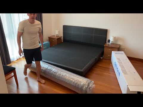 ORIGIN HYBRID MATTRESS UNBOXING AND REVIEW 2021