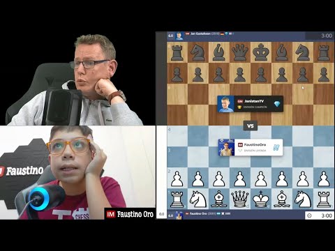 Unexpected FINALE! IM Faustino Oro vs Jan Gustafsson